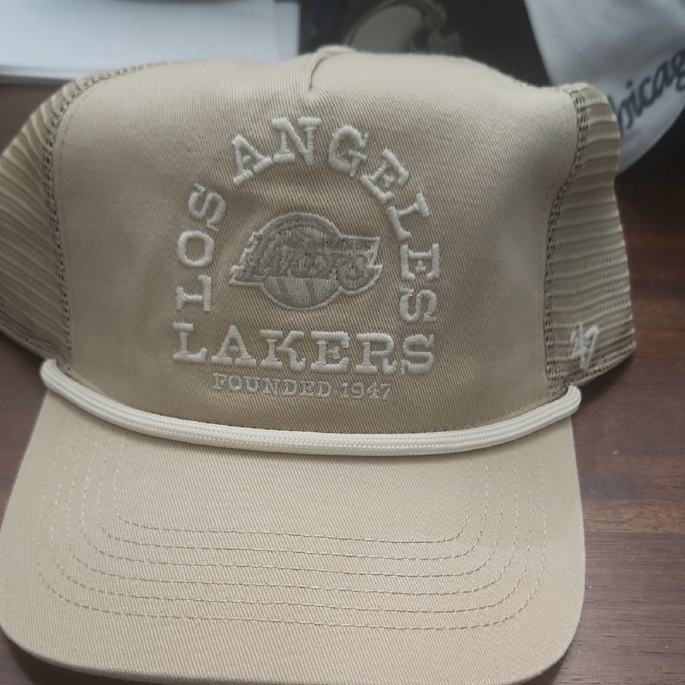 47 Brand Los Angeles Lakers Beige Hat